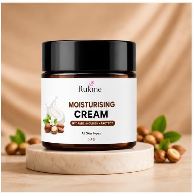 Rukme Moisturising Cream, 50g for Women & Men