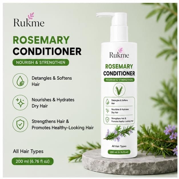 Rukme Rosemary Hair Conditioner for Women & Men, 200ml