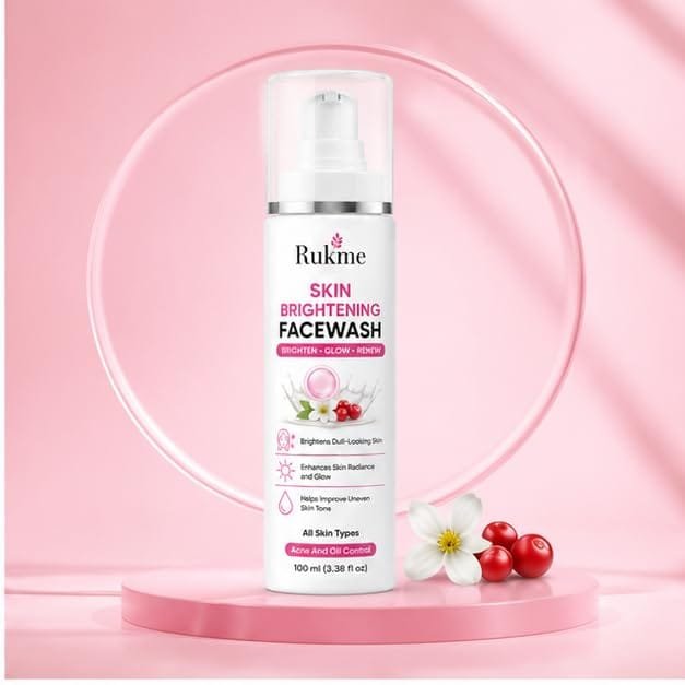 Rukme Skin Brightening Facewash 100 ml