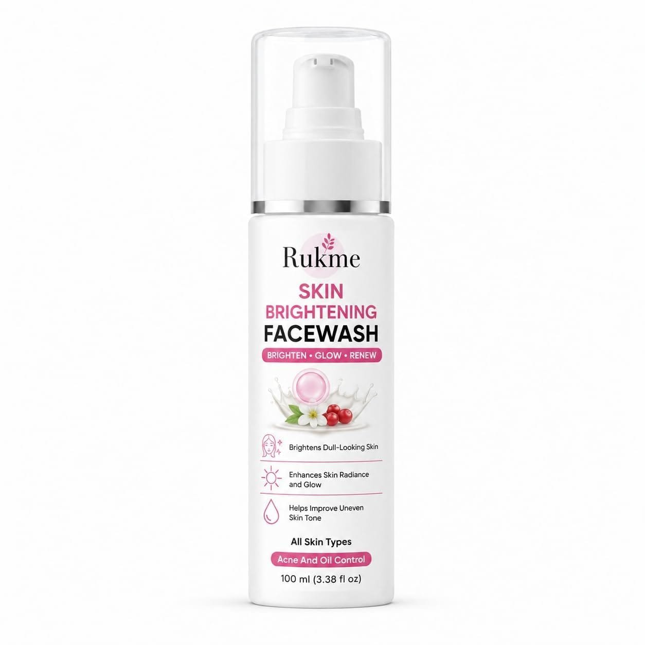 Rukme Skin Brightening Facewash 100 ml