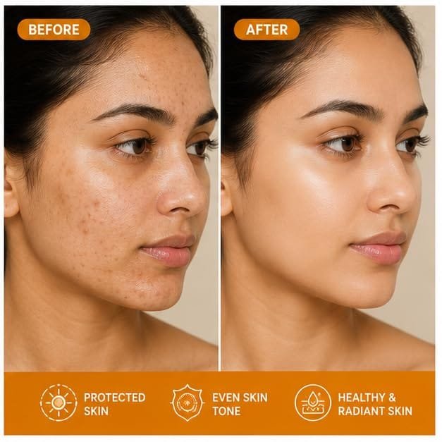 Rukme SPF 30 PA+++ Cream, 50g for Women & Men