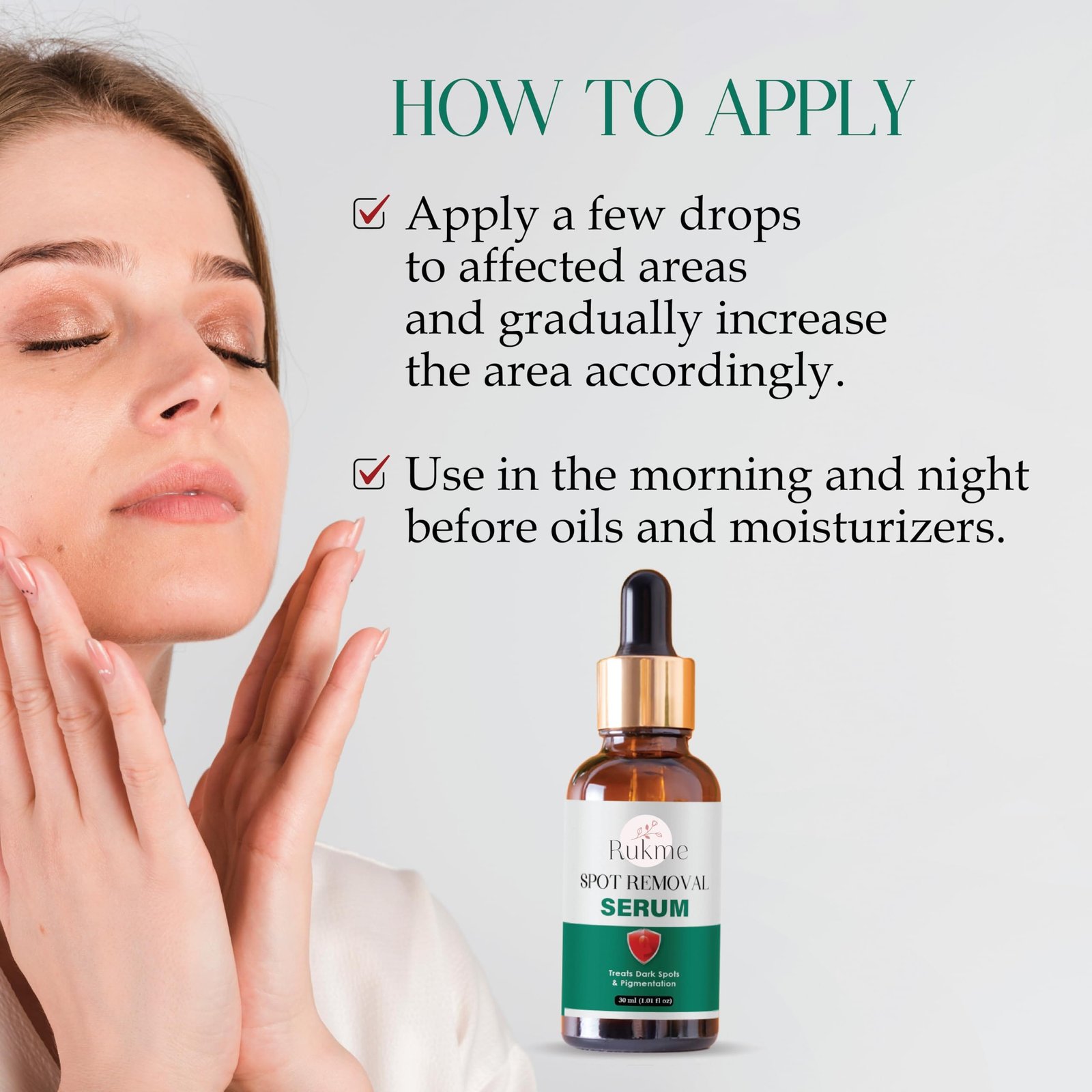 Rukme Spot Removal Serum, 30ml