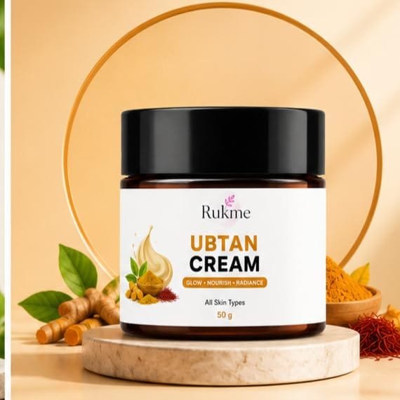 Rukme Ubtan Cream, 50g for Women & Men